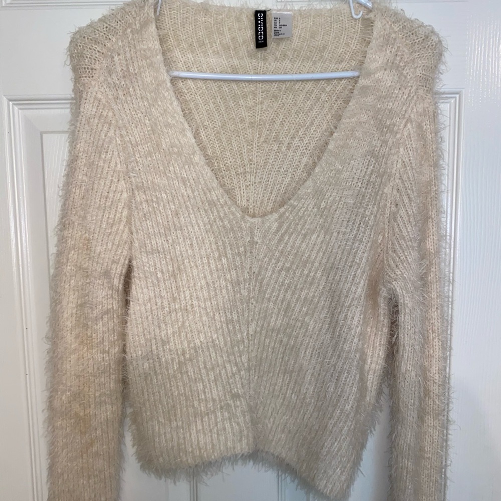 Super soft v-neck sweater